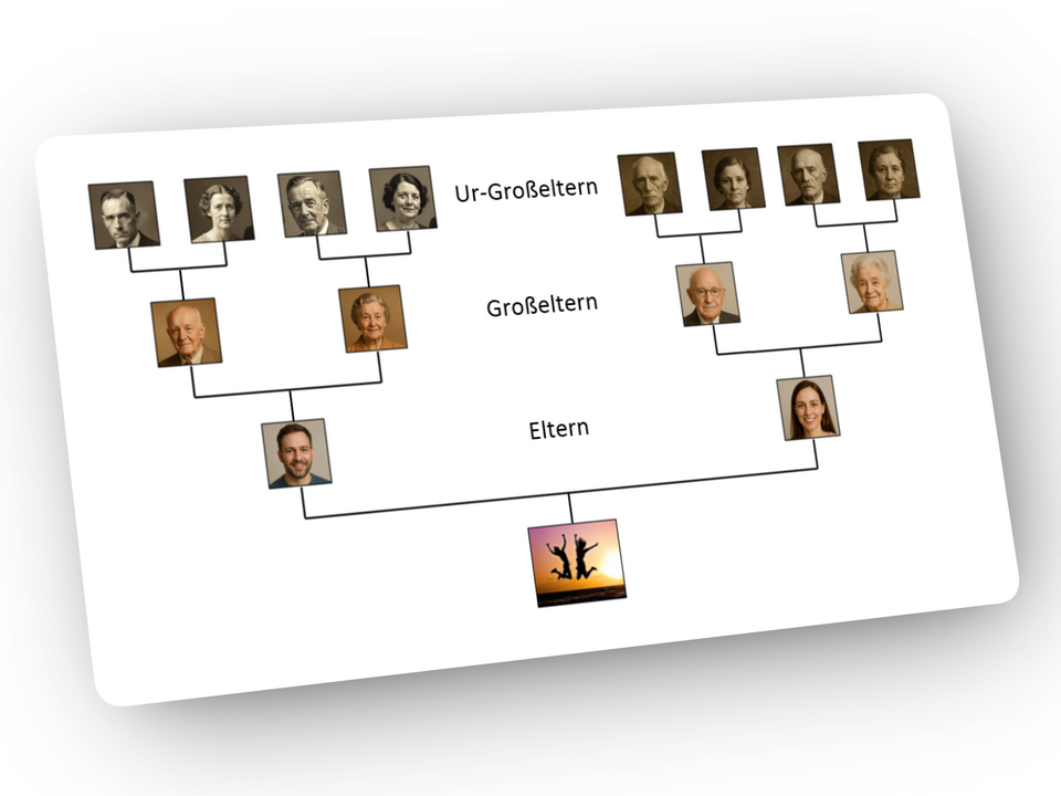 Genogramm Designer Oberfläche